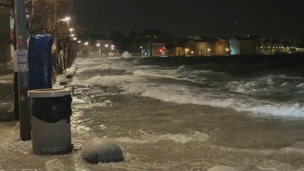 Nevrijeme u Dalmaciji