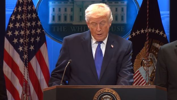Donald Trump iz Bijele kuće