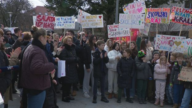 Prosvjed roditelja u Zagrebu