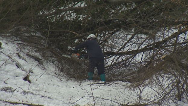 Mećava na sjeveru Hrvatske