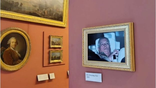 Fotografija uhićenja princa Andrewa u Louvre