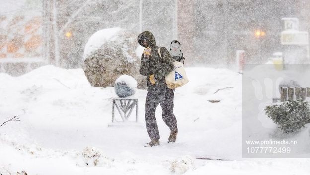 Snježna oluja u Cambridgeu