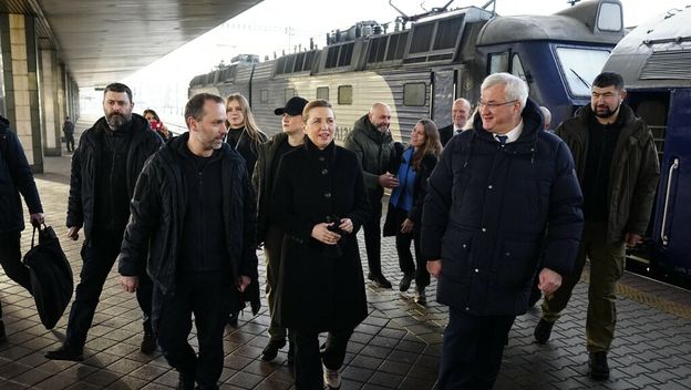 Dansku premijerku dočekao Andrii Sybiha