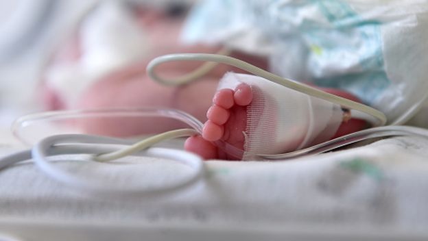 Dijete u bolnici, ilustracija