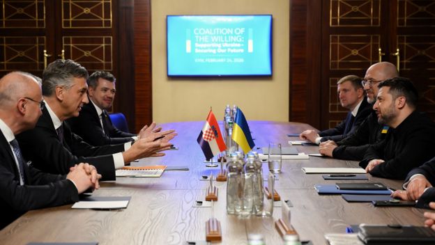 Sastanak Andreja Plenkovića i Volodimira Zelenskog