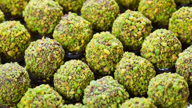 Loptice s pistacijama