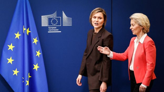 Premijerka Islanda, Kristrun Mjoll Frostadottir i predsjednica EK, Ursula von der Leyen
