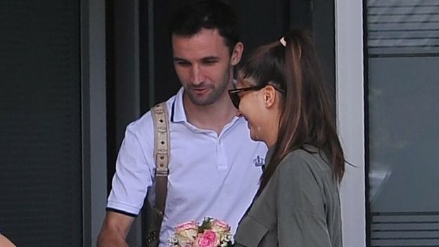 Milan Badelj i supruga