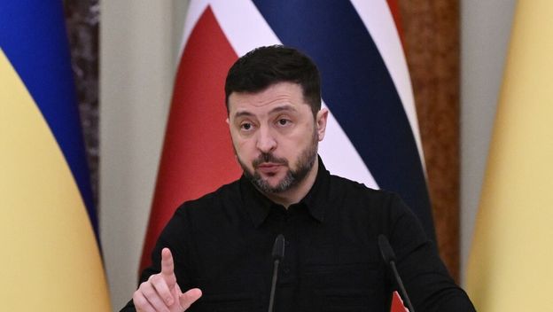 Volodimir Zelenskij, ukrajinski predsjednik