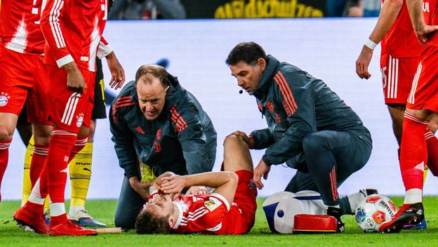 Josip Stanišić u bolovima