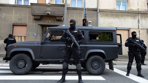 Beogradska specijalna policija (Foto: Arhiva/AFP)