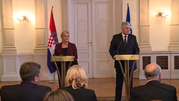 Kolinda Grabar Kitarović i Dragan Čović (Foto: Dnevnik.hr)