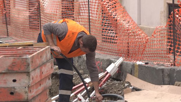 Radnik na gradilištu (Foto: Printscreen Informer)