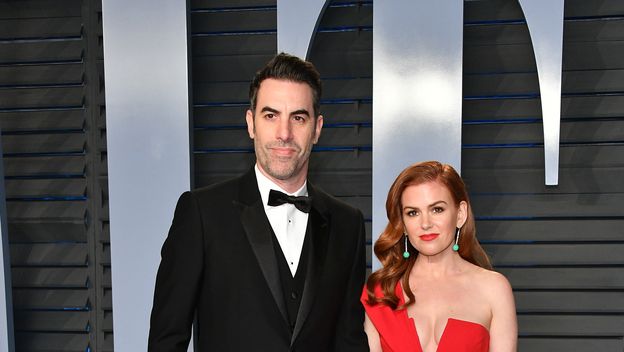 Isla Fisher i Sacha Baron Cohen (Foto: AFP)