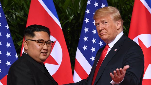 Kim Jong-un i Donald Trump (Foto: AFP)