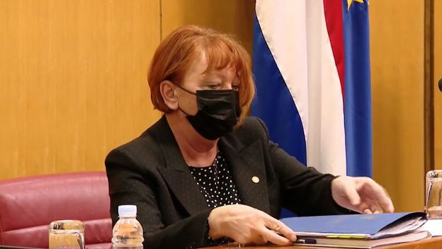 Glavna državna odvjetnica Zlata Hrvoj Šipek u Saboru - 1
