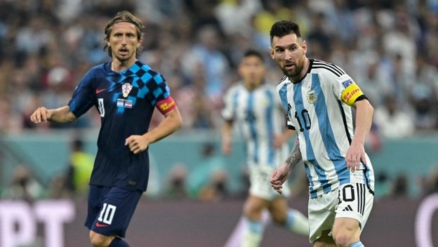 Luka Modrić i Lionel Messi