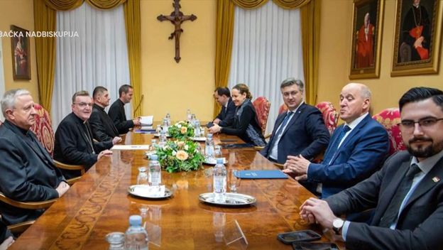 Sastanak kardinala Bozanića i premijera Plenkovića - 4