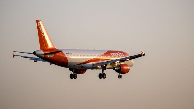 Easy Jetov avion