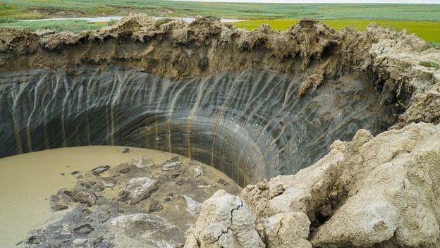 Jedan od misterioznih sibirskih kratera