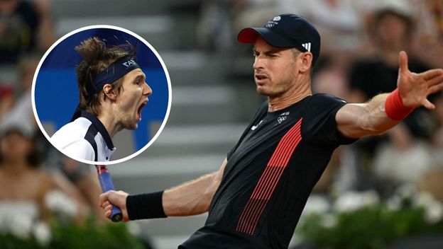 Aleksandr Bublik i Andy Murray