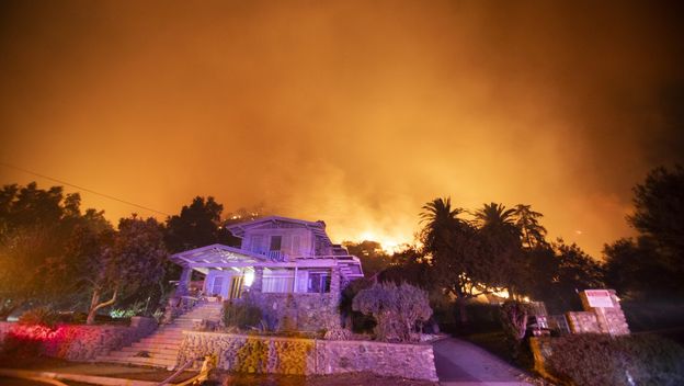 Los Angeles, požar