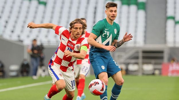 Luka Modrić i Gregor Sikošek