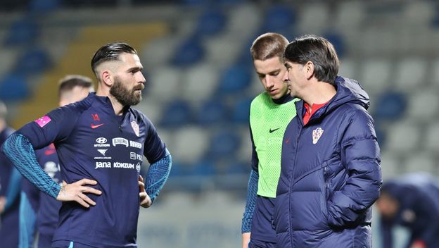 Marko Livaja i Zlatko Dalić