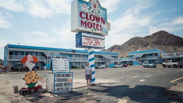 Clown motel u gradu Tonopah u Nevadi, SAD - 4