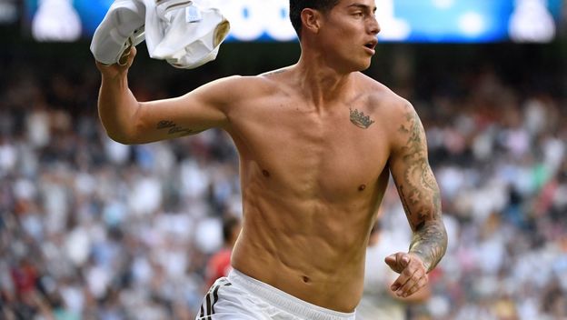 James Rodriguez u dresu Real Madrida