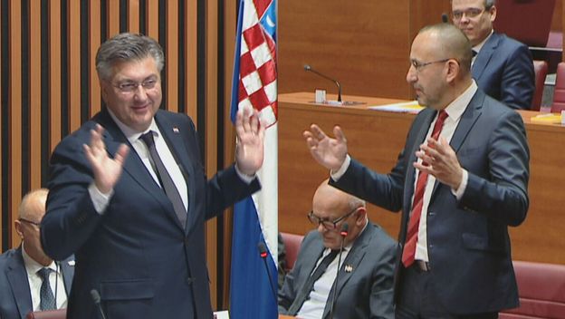 Andrej Plenković i Hrvoje Zekanović