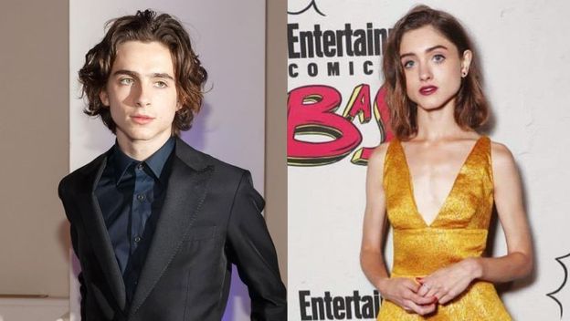 Timothée Chalamet i Natalia Dyer