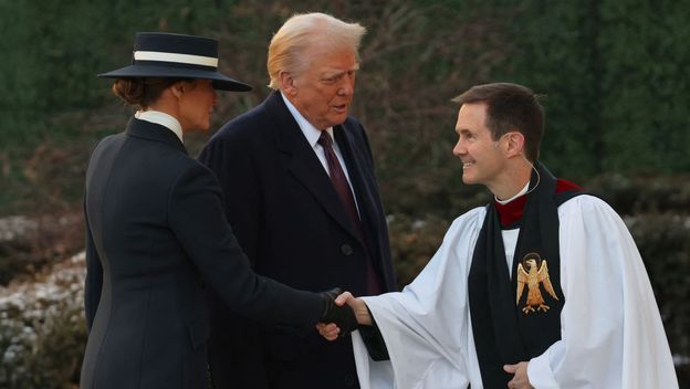 Melania i Donald Trump na misi prije inauguracije - 6