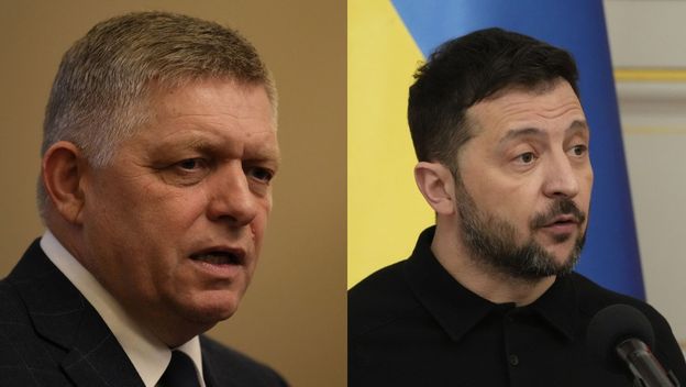 Robert Fico i Volodimir Zelenski