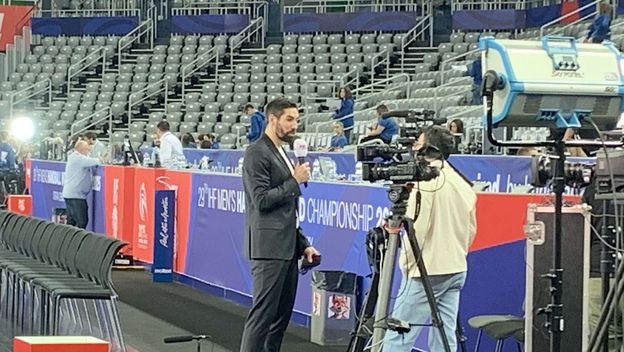 Nikola Karabatić u Areni Zagreb