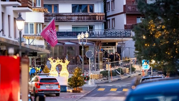 Očevid nakon eksplozije na švicarskom skijalištu