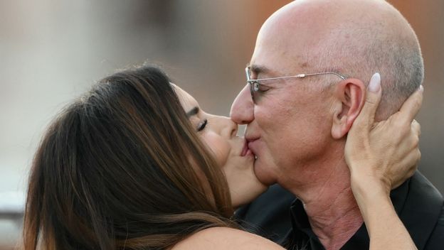 Lauren Sanchez Bezos i Jeff Bezos