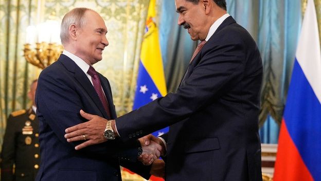 Nicolas Maduro i Vladimir Putin