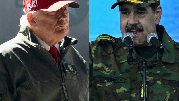 Donald Trump i Nicolas Maduro