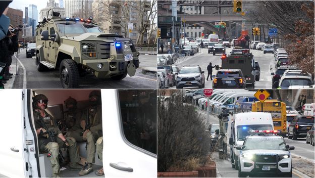 Oklopljeni konvoj koji je prevozio Madura