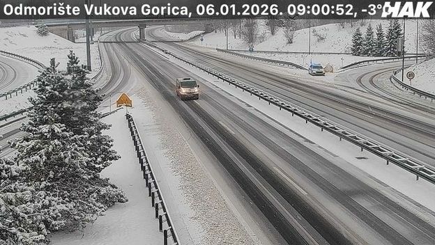 Snijeg na autocestama u RH - 12