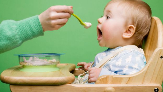 Hrana za bebe, ilustracija