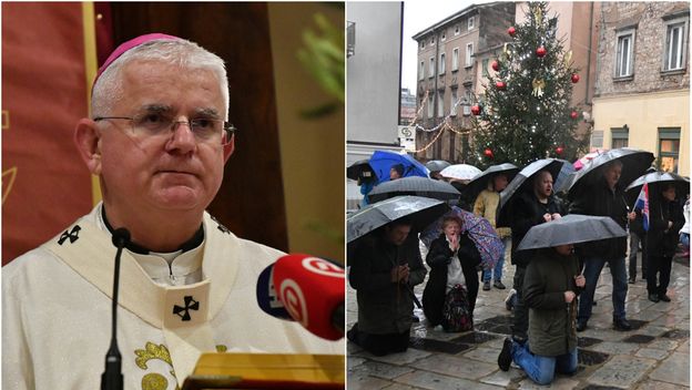 Mate Uzinić, molitelji u Rijeci