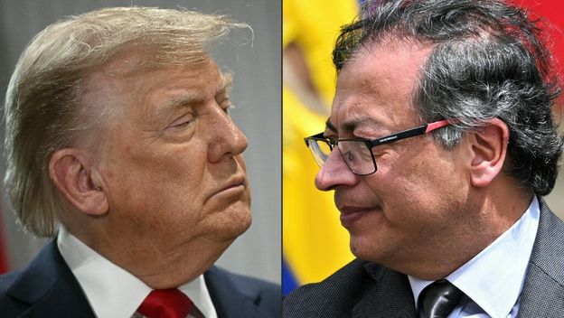 Donald Trump i Gustavo Petro