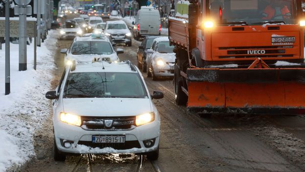 Snijeg u Zagrebu 7.1. 2026. - 3