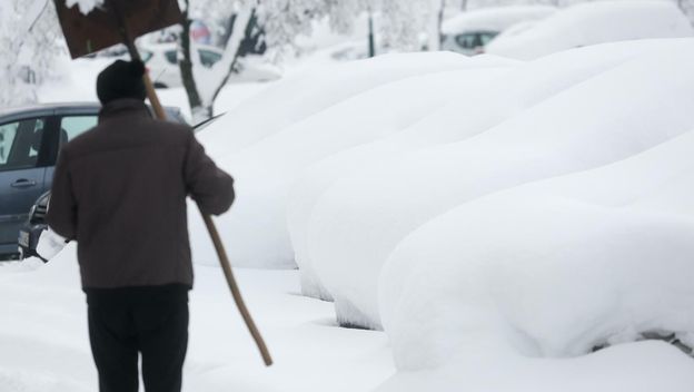 Snijeg u Sarajevu