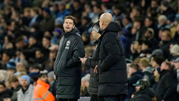 Pep Guardiola i Fabian Huerzeler