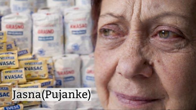 Prikaz žene Jasne iz Dalmacije na urnebesnom memeu