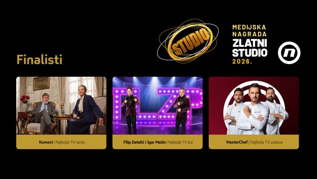 Zlatni studio, finalisti