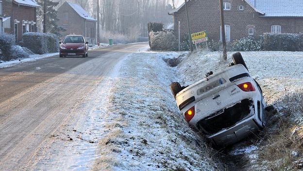 Prometna nesreća, ilustracija